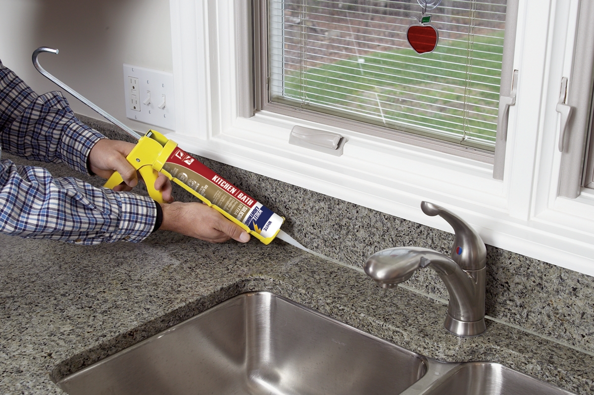 What Sealant to Use around Kitchen Sink allareportable